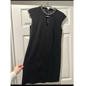 Black cocktail dress